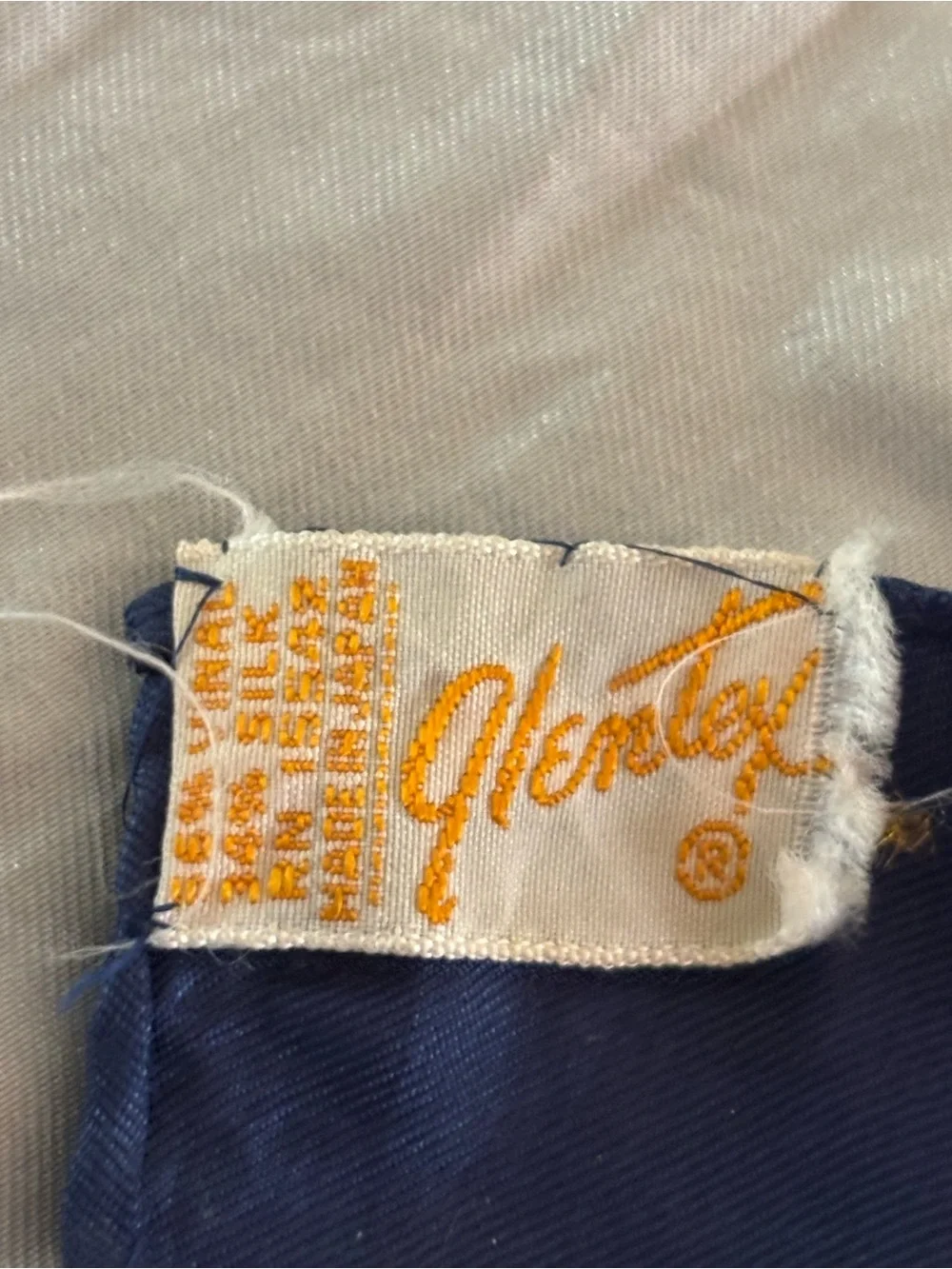 vintage Glentex scarf made in Japan with a silk blend material.